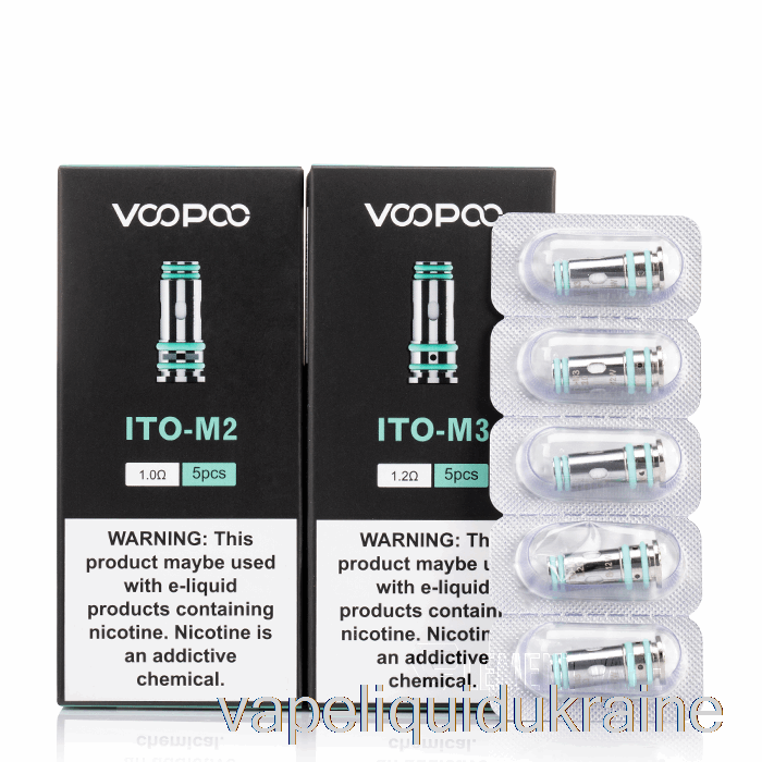 Vape Liquid Ukraine VOOPOO ITO Replacement Coils 0.5ohm ITO-M0 Coil